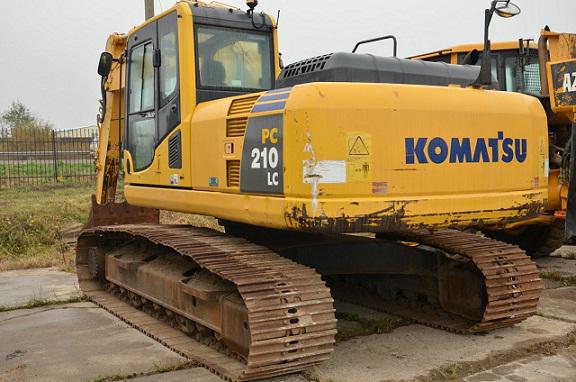 : KOMATSU   Komatsu PC 210 LC 2008   